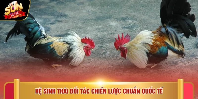 Đá gà Sunwin 4 Hệ sinh thái đối tác chiến lược chuẩn quốc tế