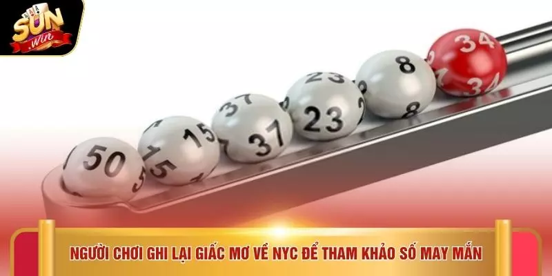 Giấc Mơ Về NYC - Cơ Hội Trúng Số Hấp Dẫn Của SUNWIN 2026 2 Người chơi ghi lại giấc mơ về NYC để tham khảo số may mắn