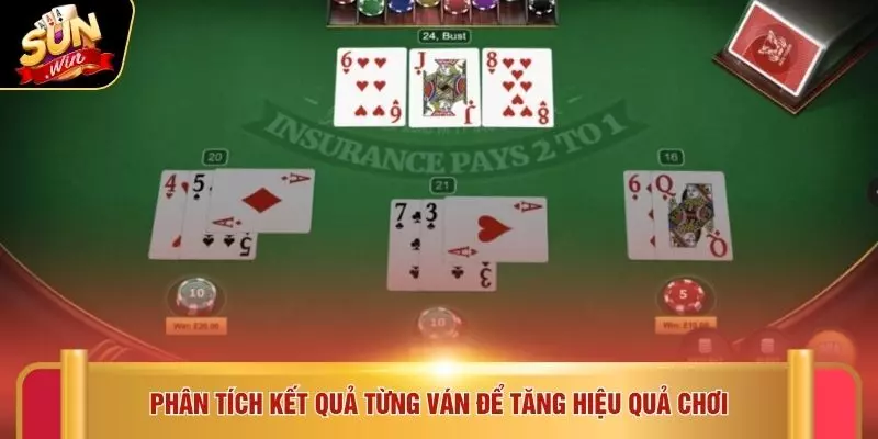 Game Bài Xì Dách - Thưởng Hấp Dẫn Nhận Lên Đến 100 Triệu 4 Phân tích kết quả từng ván để tăng hiệu quả chơi