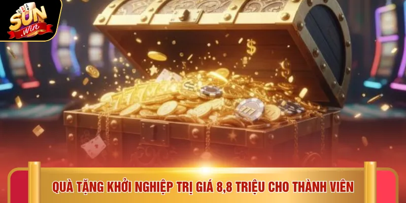 Khuyến mãi Sunwin 4 Quà tặng khởi nghiệp trị giá 8,8 triệu cho thành viên
